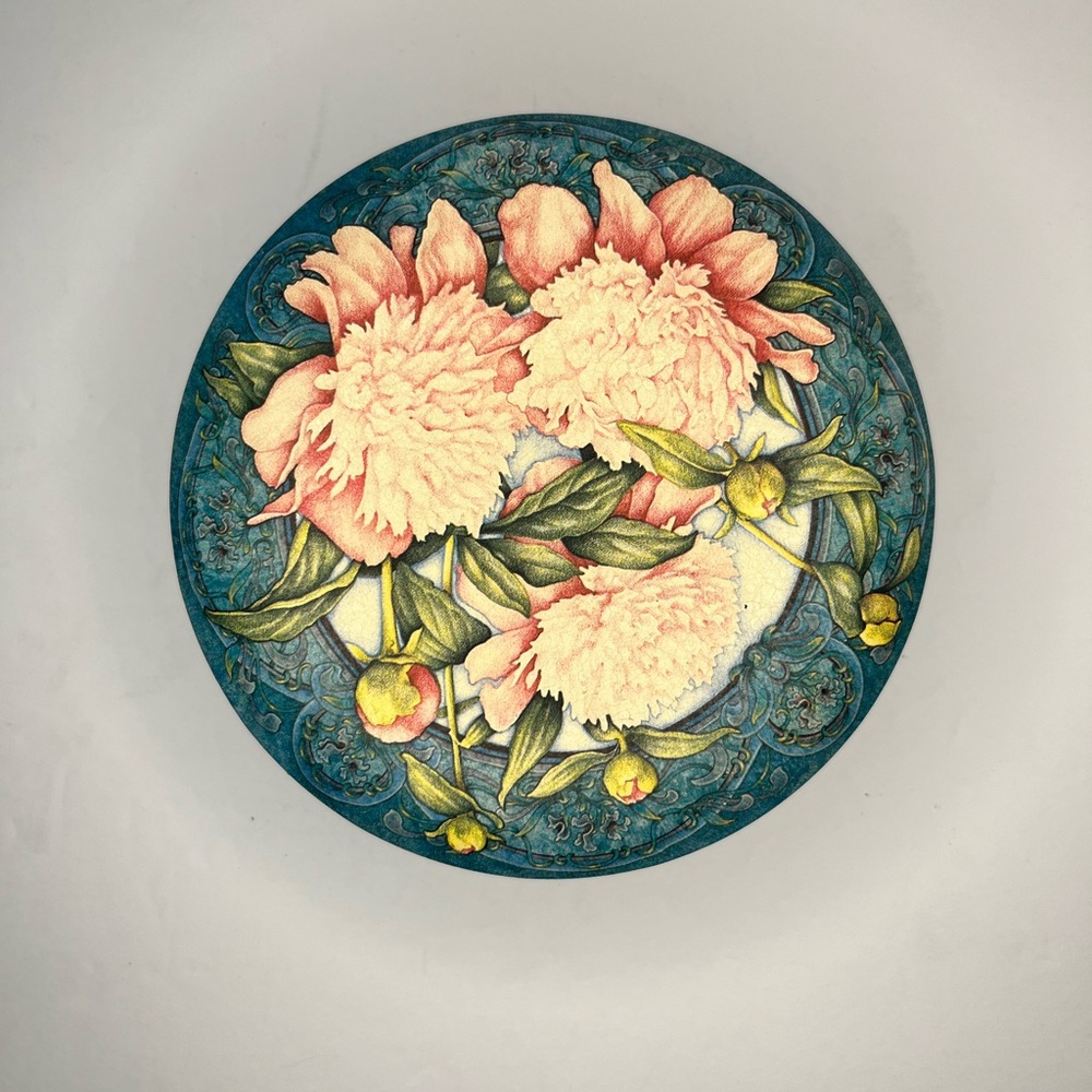 Keller Charles Jamie Gardner Rehfeld Cookie Candy Tin Container Flowers Trinket